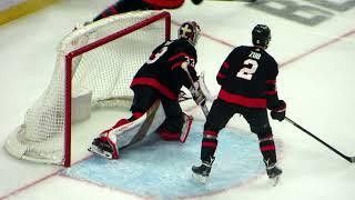 Cam Talbot in action during the during the Flyers @ Senators hockey game