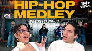 Waleska & Efra react to BEATPELLA HOUSE - HIPHOP MEDLEY (BEATBOX) FOR THE FIRST TIME!