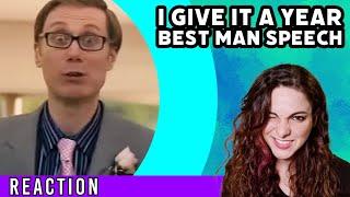 STEPHEN MERCHANT'S Best Man Speech - I Give It A Year - REACTION!