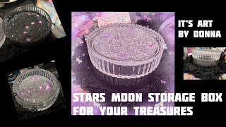 @intoresin Diamond Star Moon Storage Box Resin Mold Set for your treasures or a gift DIY easy