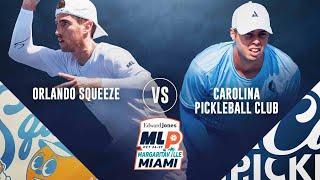 Orlando Squeeze vs. Carolina Pickleball Club | Premier Level | Edward Jones MLP Miami 2024