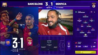 BARÇA 3 - 1 BENFICA ( LE BARÇA EN QUARTS DE FINALE)/ REACTION DE L'IMMIGRÉ PARISIEN