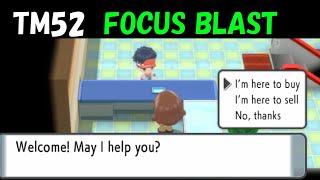 HOW TO GET TM52 Focus Blast in Pokemon Brilliant Diamond and Shining Pearl