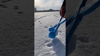How did this SNOWBALL change my day? Secrets of a winter buzz in 15 seconds!!️ #shorts #snow