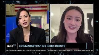 Alice Liu, Head of Research at CoinMarketCap Joins NYSE TV Live