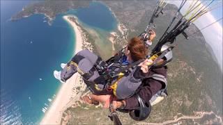 Paragliding Tandemsprong Sky Sports, Oludeniz Fethiye Turkey 2013