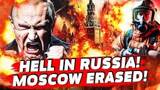STRIKE HITS CENTRAL MOSCOW! GOVERNMENT BUILDING IN FLAMES! RUSSIA’S AIR DEFENSE DESTROYED! | DASHA