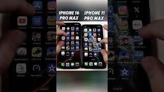 iPhone 16 Pro Max vs iPhone 11 Pro Max: ULTIMATE SPEED SHOWDOWN! Which One WINS?#shorts#viralvedio