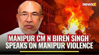 Manipur CM N Biren Singh Speaks On Manipur Violence | 'I want to protect Manipur from drug mafia'