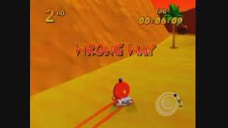 Diddy Kong Racing -- Tricky the Triceratops Shortcut in 12.35