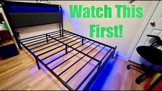 Rolanstar Full Size Bed Frame - What to Expect