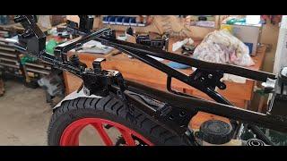 Yamaha RD/RZ Restore Part 28 - RZ250 Grommets Frame Brackets Helmet locks