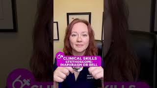 Stethoscope - Diaphragm or Bell: Clinical Skills | @LevelUpRN