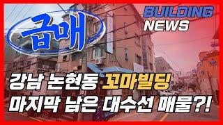 [급매] 강남 논현동 꼬마빌딩 매매 / 마지막 남은 대수선 매물 / 가격만 조정되면 팔릴 물건!