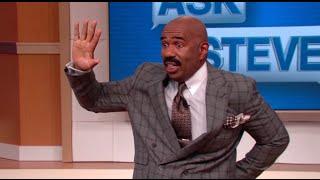 Ask Steve: Bad tips get bad service! || STEVE HARVEY