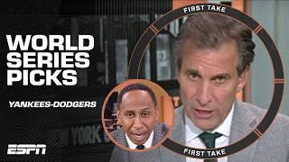 WORLD SERIES PREDICTIONS  Stephen A. & Mad Dog make Yankees vs. Dodgers picks | First Take