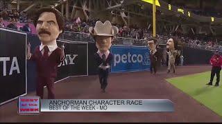 Best of the Week - Padres' stay classy with 'Anchorman' race