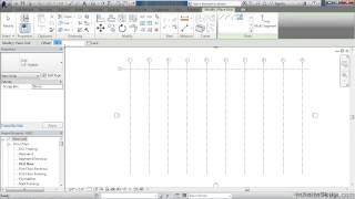 Revit Architecture - Building A House Tutorial | Establishing Grid Lines