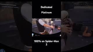 100% on Spider-Man 2 #begreatertogether #spiderman2ps5 #marvel #gameoftheyear