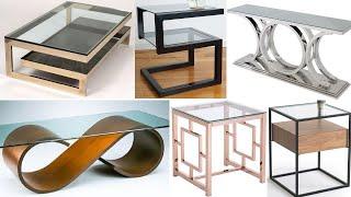 Glass top end table design ideas / glass top side table design ideas / glass top coffee table ideas