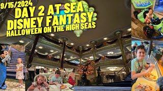 Day 2 of the Disney Fantasy Halloween on the High Seas - Disney Cruise Line 9/15/2024