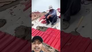 Atap rumah tidak rusak bertahun tahun #rooftiles #construction #diy #roofer