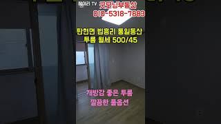 NO. 4M [파주 투룸] 파주 탄현면 법흥리 통일동산 성동리 프로방스 헤이리 투룸 월세 500/45만 풀옵션 개방감 좋고 조망 좋은 깔끔한 넓은 투룸 임대#shorts