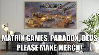 Wheres Our Strategy Gaming Merch? We need Our Favorite Games On Display!