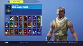 SEASON 1 Fortnite Account Locker And Stats Showcase! (Season 1) *OG Skull Trooper & more rare skins*