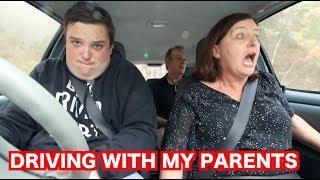 DRIVING WITH MY PARENTS! (DANGEROUS ROADS)