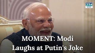 MOMENT: Putin jokes he and Modi can understand each other without translation | DRM News | AC1G