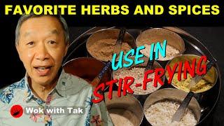 My 7 favorite HERBS and SPICES for STIR-FRYING