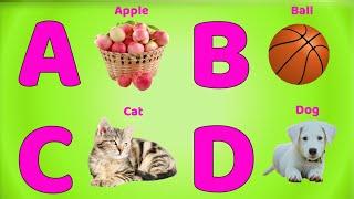 A B C D | A For Apple | अ से अनार | Abcd Alphabet | Abc Song