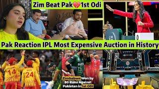 Zim Beat Pak 80 Runs Pak Reaction IPL 25 Auction Paisay ki Barish 