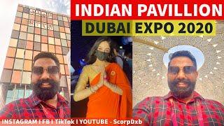 INDIAN PAVILION at DUBAI EXPO 2020   FULL TOUR EXPO 2021 DUBAI  THE BIGGEST DHINDORA PAVILION