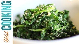 How to Cook Kale | Garlic Kale Recipe | Hilah Cooking