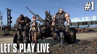 Borderlands Let's Play - Live Stream Episode 1