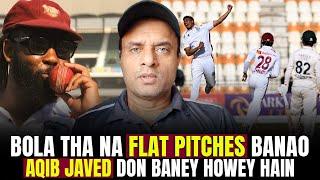 Bola Tha Na Flat Pitches Banao,Aqib Javed Don Baney Howey Hain | Tanveer Says