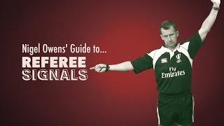 Nigel Owens' Guide to Rugby Referee Signals