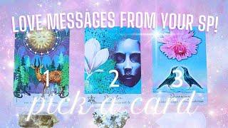  LOVE MESSAGES FROM THE PERSON ON YOUR MIND! PICK A CARD /  Tarot Love messages