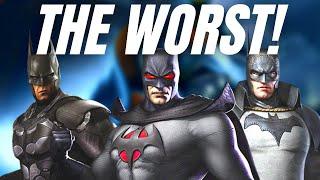 Ranking ALL Batman Characters | Injustice Gods Among Us 3.4 | iOS/Android