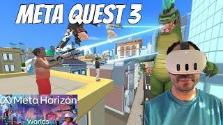 Oculus Meta Quest 2 / 3 / 3s Meta Horizon Worlds 2024 Deep Dive | This Has Gotten So Much Better!