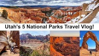 Utah's Mighty 5 National Parks!! Travel Vlog by Travel SzN