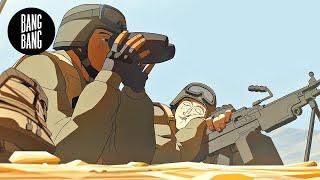 Animated short film about soldiers in Afghanistan | "R.A.S" - by Lucas Durkheim