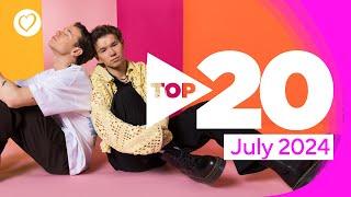 Eurovision Top 20 Most Watched: July 2024 | #UnitedByMusic