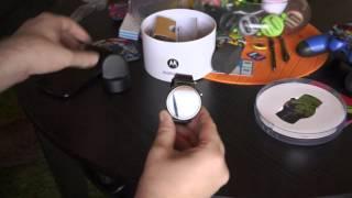 Moto 360 (2nd Gen) unboxing and hardware tour