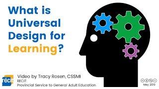 What is Universal Design for Learning?