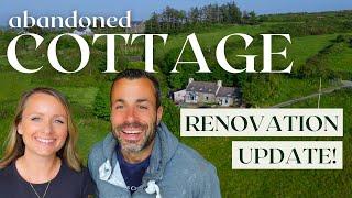 Off grid cottage renovation | restoring our stone farmhouse DIY Ireland