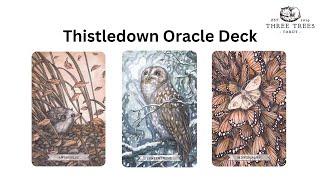 Thistledown Oracle By Three Trees Tarot | Flip Through