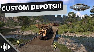 ARKANSAS DLC - CUSTOM DEPOTS! | American Truck Simulator (ATS) | Prime News